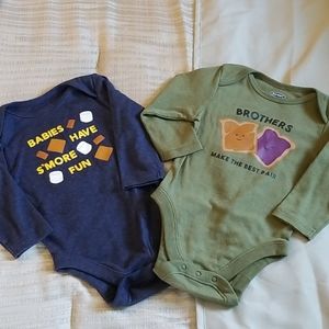 Old Navy Long Sleeve Onesies